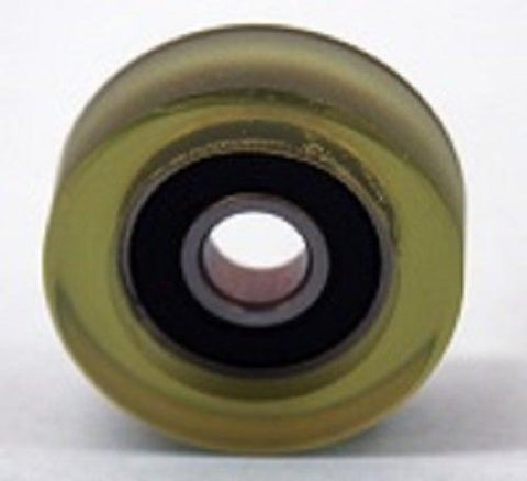 PU10X40X10-2RS Polyurethane Rubber Bearing with tire 10x40x10mm Sealed Miniature - VXB Ball Bearings