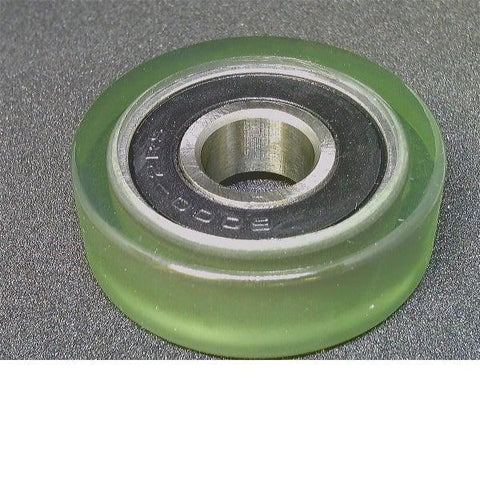 PU15X48X15-2RS Polyurethane Rubber Bearing with tire 15x48x15mm Sealed Miniature - VXB Ball Bearings