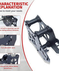 Pulley system for gym power rack attachments with glider and adjustable gears, suitable for Smith machines and cable crossovers.