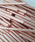 Stack of 99.98 Percent Pure Copper Rod 10mm Diameter 102mm Length Solid Copper Round Bar For DIY Metalworking And Hobby Crafts