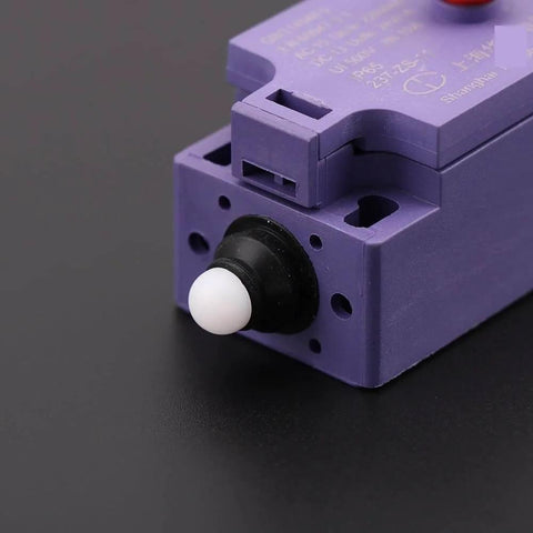 Close-up of Single Piece Elevator Speed Limiter Buffer Tension Wheel Switch With Manual Reset And Automatic Reset Model 237 ZS 11 Without Wheel