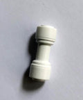 One Quarter Inch Push Fit Straight Union Quick Connect For RO Water Systems, DIY Friendly, No Tools Tubing Adapter, Easy Install