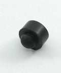 Push In Rubber Bumper With Tight Grip Stem Fits Quarter Inch Hole For Use In One Sixteenth Inch Panel Thickness Half Inch Diameter