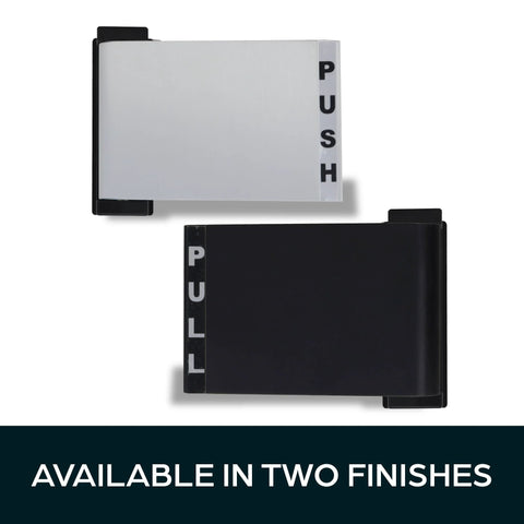Push Paddle Handle For Adams Rite Storefront Doors Premium Aluminum Construction With Duronotic Finish available in two finishes