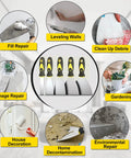 5Pcs Putty Knife Set With 1 Inch 2 Inch 3 Inch 4 Inch And 5 Inch Scrapers For Drywall Repair and multi-purpose home renovation use