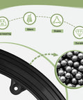 Close-up of 360 Degree Rotating Puzzle Turntable's sturdy metal base showing load-bearing, stability, and durability features.