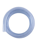 Coiled High Pressure Braided Clear Flexible PVC Tubing Three Quarter Inch Internal Diameter Ten Feet Long With 200 PSI Working Pressure