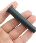 Heavy Duty PVC Cable Sleeve Boot Protector 10 Pack For Strain Relief Black Flexible Gland Cover 72.5mm Length in hand