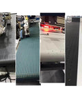 PVC Conveyor Belt Material For Industrial Packing Machines Replacement Belt featuring non-slip perforated surface