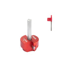 Two Wing PVC Pipe Reamer With Carbide Inserts For Stable Fast Pipe Prep Fits Standard Half Inch Drills tool close-up