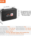 PVC Pipe Reamer Kit Drill Ready 4 Piece Set Aluminum Alloy with storage box, size options 1.5 to 4 inch, shown in packaging