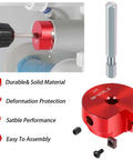Nine Piece PVC Pipe Reamer Kit For 1/2 To 4 Inch Pipes With Inner Cutter For PVC CPVC ABS Conduit And SCH40 Repairs, close-up view