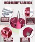 2 Inch PVC Pipe Reamer Fitting Saver Socket For Schedule 40 PVC Deburring Tool Fits Standard One Half Inch Drill Pro Grade