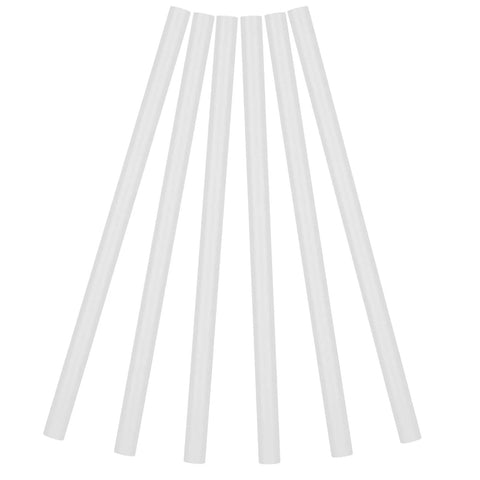 Six Piece Set Of Half Inch Schedule 40 PVC Pipe 17 Inch Length White For Indoor Outdoor DIY Projects Greenhouse Garden Farm Workshop
