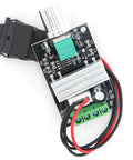 Small PWM DC Motor Speed Controller - for 6V 12V 24V 28V 3A 80W Low-Voltage Gear Motors with Forward/Reverse Switch Control