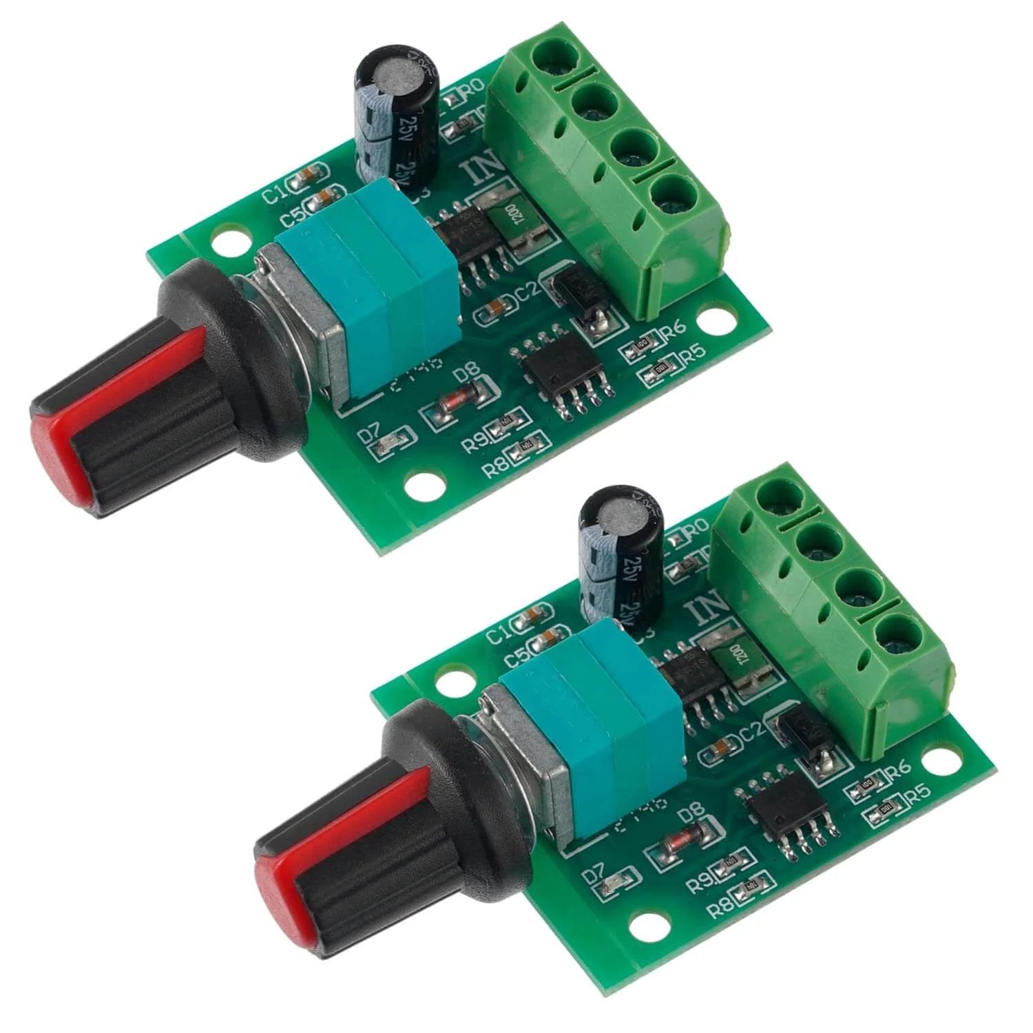 Low Voltage DC Motor Speed Controller PWM Pack