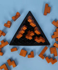 Pyramid Resin Puzzle Molds 2 Pack Silicone Mold For Epoxy Resin Casting And DIY Crafts Durable Flexible Puzzle Silicone Molds