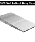 Q235 Steel Inclined Sizing Block from 12 Pack Steel Flange Wedges For Leveling Equipment And Dialing In Your Setup Reducing Machine Wear