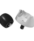 Front Wheel Castor Replacement Kit For Qrevo Curv Robot Vacuum Cleaner Includes Front Wheel Bearing And Caster Assembly For Easy Maintenance Durable Parts Simple Install Compatible With Qrevo Curv Model showing wheel and caster.