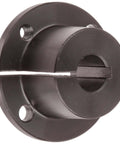 Sure-Grip Bushing Type QT1116 for shaft quick disconnect mount, showing steel construction and keyway
