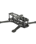 Beef Up Your RC Drones With 50Pcs M2 X 20mm Aluminum Knurled Spacer Standoff Set For FPV Quadcopters Black 4mm OD installed view