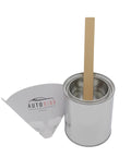 quart size tin paint cans with lid and stirrer for DIY