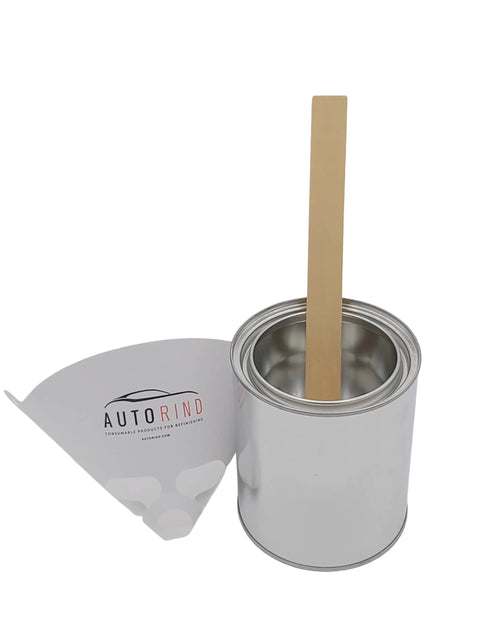 quart size tin paint cans with lid and stirrer for DIY