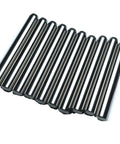 One Quarter Inch Dowel Pins 10 Pack For Furniture And Woodworking, Precision Ground Alloy Steel, Two Inch Length, by ZDingTech
