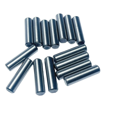Quarter Inch Dowel Pins Kit 15 Pieces One Inch Long Metal Shelf Pins For Shelves Bunk Beds Woodworking Alloy Steel Bearings