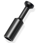 Quarter Inch Push To Connect Pneumatic Fitting Plug Made From PBT Resin Plastic Black No Fuss Quick Install 0 To 145 Psi