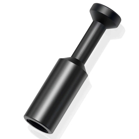 Quarter Inch Push To Connect Pneumatic Fitting Plug Made From PBT Resin Plastic Black No Fuss Quick Install 0 To 145 Psi