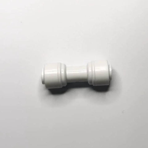 One Quarter Inch Push Fit Straight Union Quick Connect For RO Water Systems, DIY Friendly, No Tools Tubing Adapter