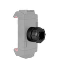 One Quarter Inch Screw To Seventeen Millimeter Ball Head Adapter Bracket For Tripods and Mounting Accessories, side view