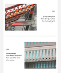 Close-up of heating tube and ozone generator inside Large-Capacity Tableware Disinfection Cabinet, Multi-Functional Storage Double-Layer