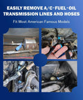 All In One Master Quick Disconnect Tool Kit For Fuel Lines And A C Systems Transmission Hoses Gas Line Removal