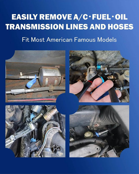All In One Master Quick Disconnect Tool Kit For Fuel Lines And A C Systems Transmission Hoses Gas Line Removal