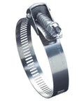 Stainless Steel Quick Release Worm Drive Clamp With 410 Stainless Steel Screw For Closed System Applications Adjustable Diameter