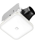 Quiet 100 CFM Bathroom Exhaust Fan With Light And 1.5 Sones, 5000K LED Daylight 1000 Lumen, Energy Star Certified