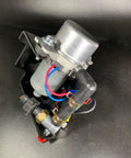 Ultra Quiet Rotary Vane Vacuum Pump For Brake Boosters Delivers Up To 28 Inches Of Vacuum In Seconds shown pre-wired with cables