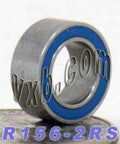 R156-2RS Bearing 3/16x5/16x1/8 inch Sealed Miniature - VXB Ball Bearings