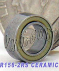 R156-2RS Ceramic Sealed Bearing 3/16x5/16x1/8 inch Bearings - VXB Ball Bearings