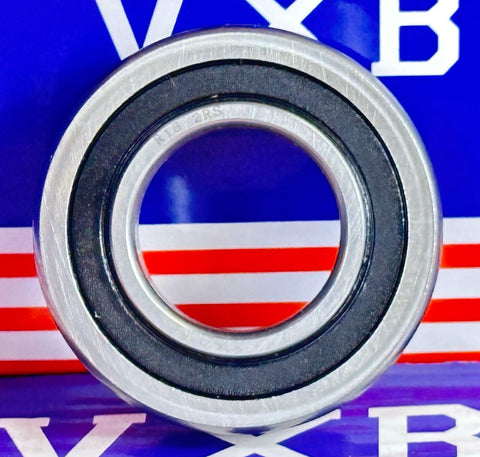 R16-2RS One inch Bore Sealed Ball Bearing 1x2x1/2 inch - VXB Ball Bearings