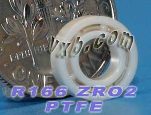 R166 Full Ceramic Bearing 3/16x3/8x1/8 inch Miniature - VXB Ball Bearings