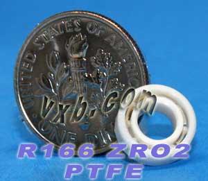 R166 Full Ceramic Bearing 3/16x3/8x1/8 inch Miniature - VXB Ball Bearings