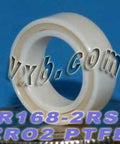 R168-2RS Full Ceramic Bearing 1/4x3/8x1/8 inch Miniature Bearings - VXB Ball Bearings