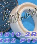 R1810-2RS Full Ceramic Bearing 5/16x1/2x5/32 inch ZrO2 Bearings - VXB Ball Bearings