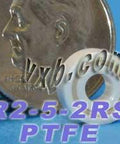 R2-5-2RS Full Ceramic Bearing 1/8x5/16x9/64 inch ZrO2 Bearings - VXB Ball Bearings