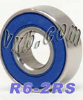 R6-2RS Sealed Bearing 3/8x7/8x9/32 inch Miniature - VXB Ball Bearings