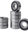 10 PCS R8-2RS Double Rubber Sealed Roller Ball Bearing 1/2 Inch Bore 1/2 x 1-1/8 x 5/16 Inch ABEC3 Precision Bearing for Electric Motor