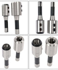 End Mill Holder Set R8 One Half To One And One Quarter Inch, 8 Piece, Bridgeport Type Milling Machine Compatible, steel holders